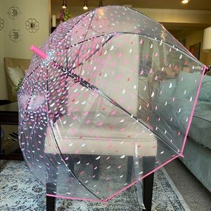 Clear dome umbrella